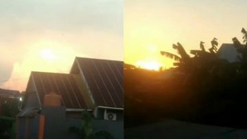 Video Penampakan Dua Matahari di Langit Makassar Ternyata Ada Penjelasan Ilmiahnya. Ini Kata BMKG