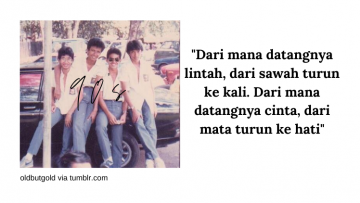 Deretan Pantun Paling Legendaris dari Zaman 90-an. Kalau Udah Ngucapin ini, Pasti Gaul Banget!