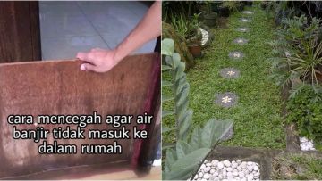 5 Upaya Menghalau Air Banjir Masuk Rumah. Asal Genangannya Belum Tinggi, Masih Bisa Dicegah