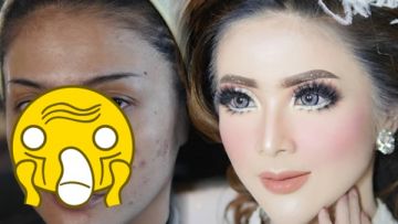 13 Before-After Make-up Manten ala MUA Khadijah Azzahra. Manglingi Total Sampai Nggak Kenal!