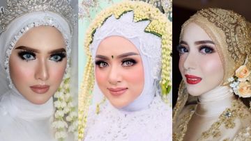 12 Inspirasi Penataan Bunga di Hijab Pengantin Tradisional. Eh, Nggak Boleh Asal-asalan lo!