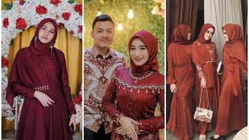 9 Ide Desain Kebaya Merah Buat Kondangan; Nggak Mencolok Asal Tahu Triknya!