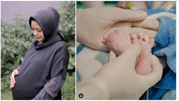 Tantri Kotak Baru Saja Melahirkan Anak Kedua, Gantengnya Dibilang Melebihi Sang Suami!