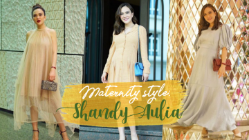 Selalu Anteng Meski Dinyinyirin Warganet, ini 13 Maternity Style Elegan Shandy Aulia Saat Hamil!