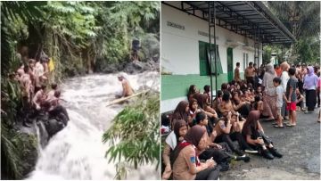 Kegiatan Susur Sungai Berujung Petaka, Ratusan Siswa SMP Turi Sleman Hanyut Terbawa Arus Deras