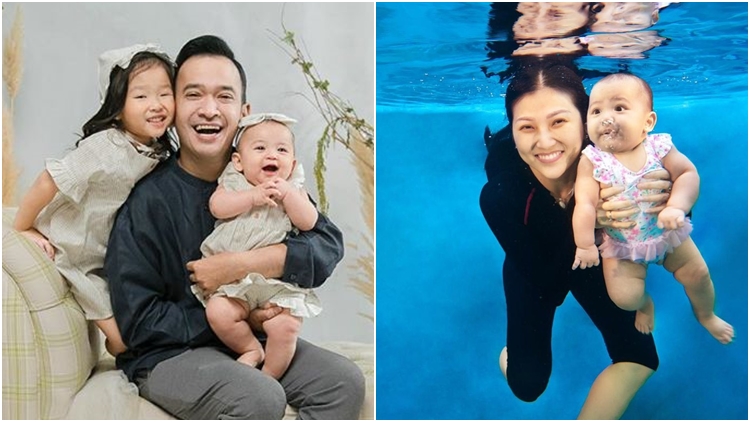 Warganet Khawatir Lihat Thania Renang Underwater di Usia 8 Bulan, Ruben Onsu Beri Penjelasan