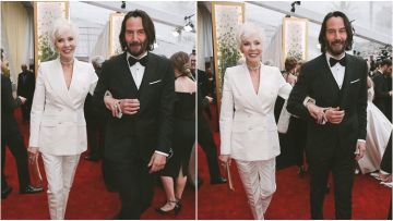 Nggak Sama Pasangan, Keanu Reeves Justru Gandeng sang Ibunda di Oscar 2020. Uwuwu~