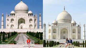 9 Potret Tokoh Dunia di Taj Mahal. Dari Lady Diana sampai Mark Zuckerberg, Semua Pernah ke Sana!
