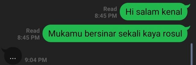 cara memulai chat dengan crush