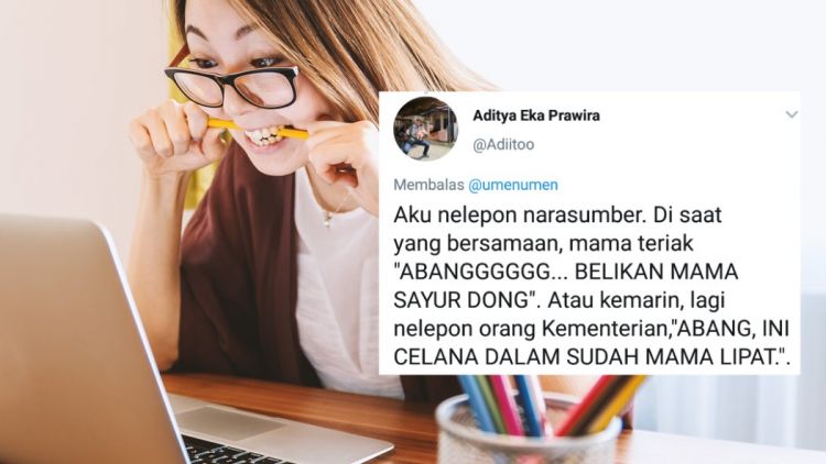 Warganet Ceritakan Pengalaman Kocaknya Saat Bekerja dari Rumah. Ternyata WFH Banyak Hiburannya
