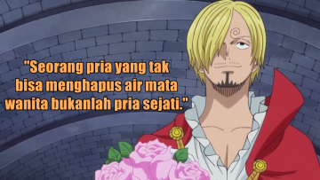 10 Kutipan Sanji tentang Pentingnya Menghargai Perempuan, Doi yang Mesum Aja Paham