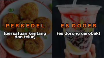 11 Singkatan Nama Makanan dan Minuman Khas Indonesia. Kalau Dipikir-pikir, Masuk Akal Juga!