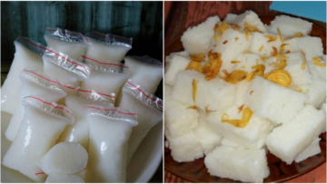 Cara Mudah Bikin Lontong Plastik Magic Com Pakai Zip Lock. Simpel Plus Tetap Lembut dan Padat