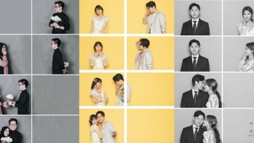 11 Ide Pre-wedding Berkonsep Kolase ala Korea. Dari Bersekat, Lama-lama Jadi Makin Dekat~