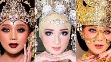 12 Make-up Pernikahan Modern untuk Pakaian Adat Plus Mahkota. Bikin Cantikmu di Atas Rata-rata!