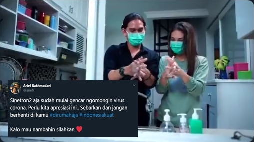Ubah Stigma, 6 Adegan Sinetron ini Sosialisasikan Cegah Persebaran Virus Corona. Edukatif juga, Ya~