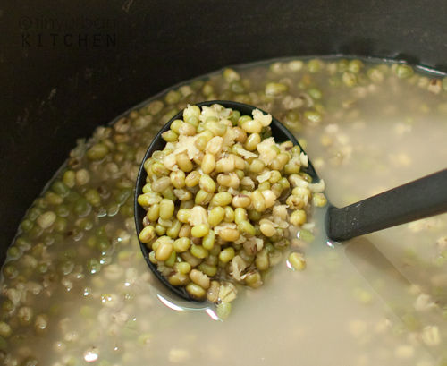 resep bubur kacang hijau enak