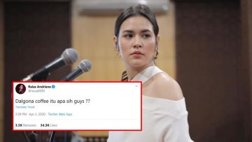 Warganet Bilang Cara Bikin Dalgona Coffee Diaduk Sampai Lebaran, Raisa: Sesulit itu Ngaduknya?