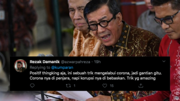 Yasonna Laoly Usulkan Napi Koruptor Dibebaskan Karena Alasan Corona, Begini Respons Warganet~