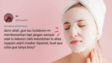 10 Komentar Kocak Warganet Saat Tahu Ada Orang Pakai Sheet Mask di Pantat. Lagian sih Aneh-Aneh Aja