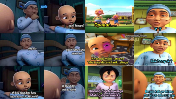 10 Foto Meme Kocak Upin-Ipin yang Bikin Jengkel