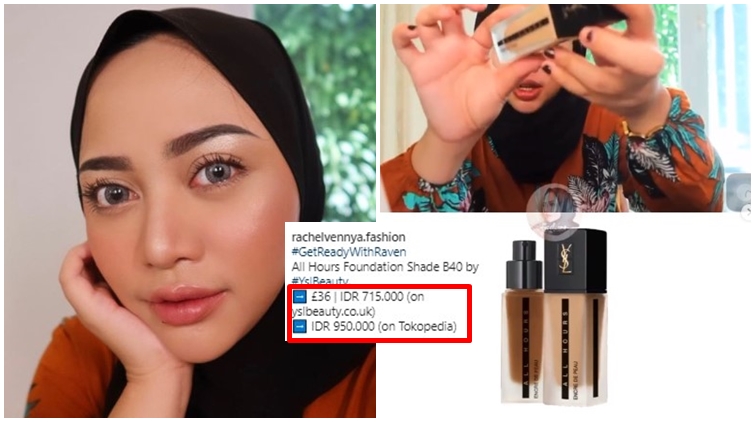Hampir 5 Juta untuk 1 Muka, Ini Detail Makeup Rachel Vennya yang Wajib Kamu Tahu!