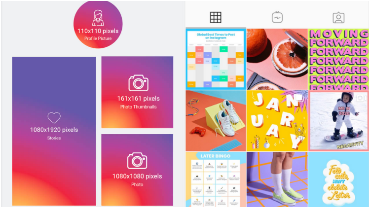 Panduan Ukuran Postingan Instagram untuk Foto & Video