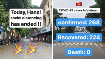 Vietnam Akhiri Social Distancing Setelah Tidak Adanya Kasus Baru Covid-19 Selama 8 Hari