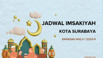 Jadwal Imsakiyah dan Buka Puasa Kota Surabaya Selama Ramadan 2024