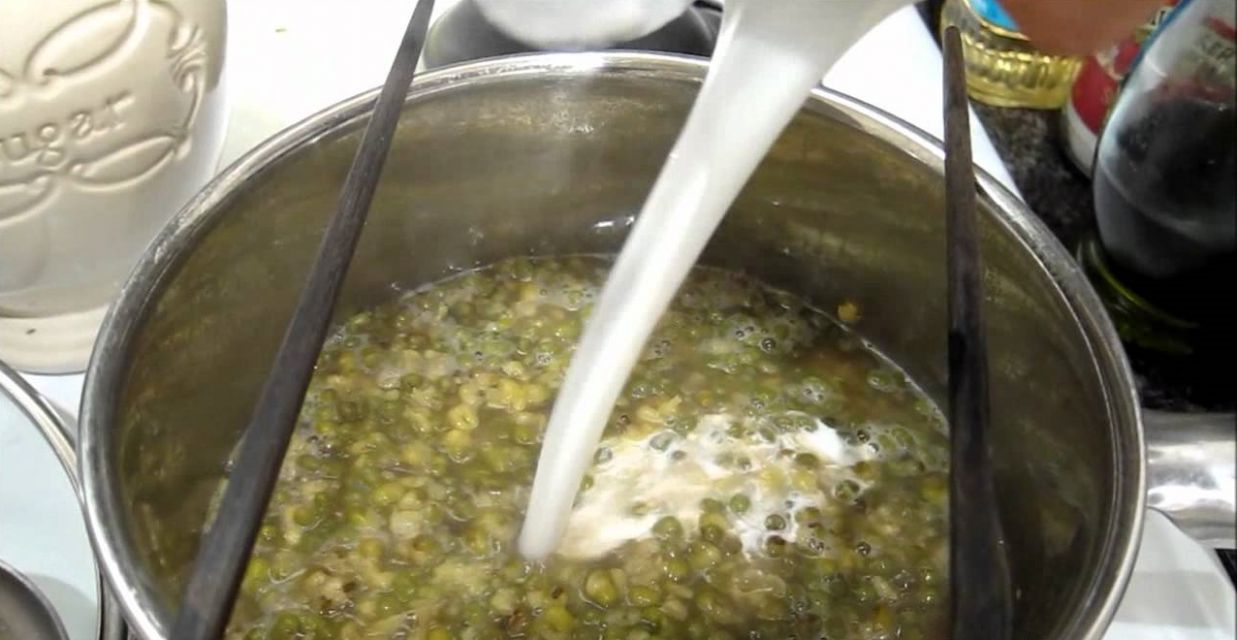 resep bubur kacang hijau santan kara