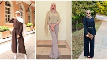 8 Jumpsuit Hijab yang Pas Buat Kondangan, Alternatif Selain Kebaya atau Busana Batik Nih!