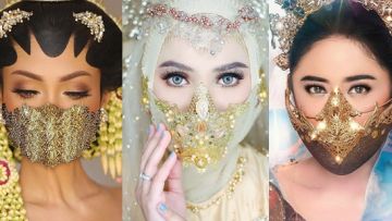 12 Tren Make-up Pernikahan Selama Darurat Corona. Walau Pakai Masker Tetap Harus Memesona~