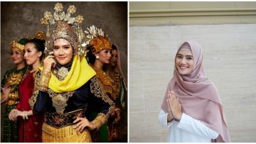 Potret Santun Afra Wardani, Satu-satunya Finalis Puteri Indonesia Berhijab yang Menginspirasi