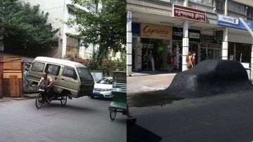 10 Momen Langka di Jalan yang Nggak Semua Orang Bisa Melihatnya. Untung Ada yang Memotretnya