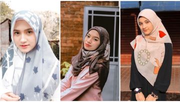 8 Hijab Bermotif Kalem Selain Warna Hitam Buat Menyambut Lebaran; Dijamin Memesona!