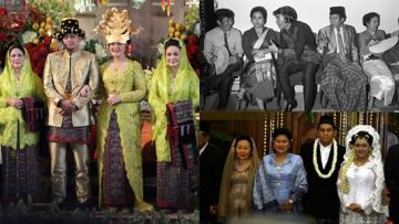 9 Foto Pernikahan Anak Presiden Indonesia dari Masa ke Masa. Konsisten Pakai Pakaian Adat Nusantara!