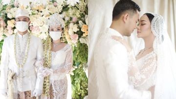 Akhirnya Sah! Ini 10 Detail Akad Nikah Zaskia Gotik, Serasi dalam Adat Sunda Nuansa Putih