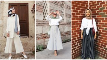 9 Cara Nggak Biasa Memadukan Baju Putih dengan Aneka Bawahan. Tetap Santun dan Elegan!