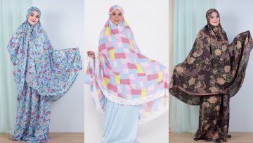 10 Motif Mukena Ini Laris Manis Tiap Jelang Ramadan Sampai Lebaran. Masih Hits di 2020!