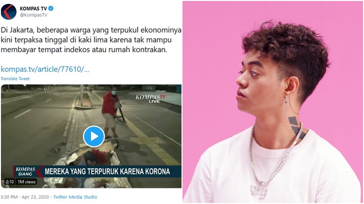 Sedih Lihat Masyarakat Terlunta-lunta Akibat Corona, Reza Arap Ajak Influencer Sewa Lapangan Basket