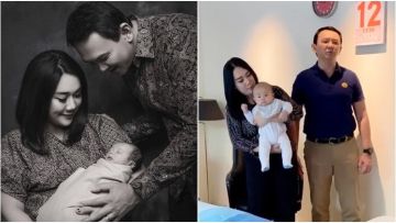 Potret Terkini Putra Ahok dan Puput Nastiti Devi. Udah Bisa Panggil Ayah di Usia 3 Bulan!