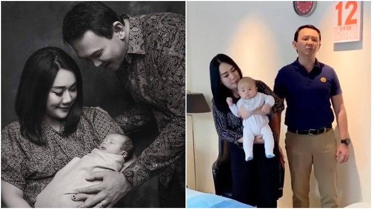 Potret Terkini Putra Ahok dan Puput Nastiti Devi. Udah Bisa Panggil Ayah di Usia 3 Bulan!