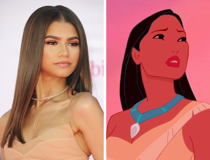 Banyak yang Nggak Ngeh Kalau 11 Selebritas ini Mirip Tokoh di Kartun Disney. Coba Perhatiin Lagi deh