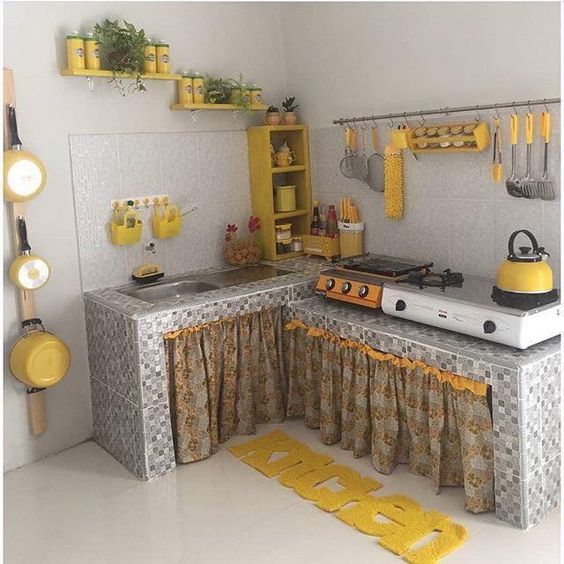 desain dapur kecil sederhana murah