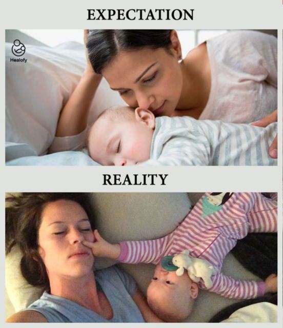 10 Meme Harapan dan Kenyataan Saat Punya Bayi. Yah, Antara Ngerasa Miris sama Geli juga~