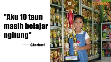 Viral Kisah Anak 10 Tahun Jadi Guru dan Punya 700 Piala, Warganet Pusing. Jangan Sampai Emak Tahu!