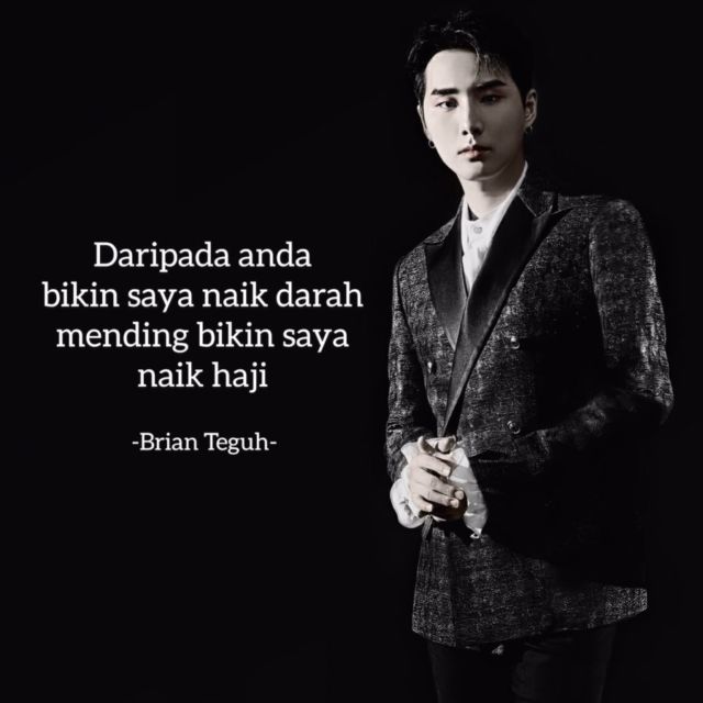11 Quotes Kocak dari Brian Teguh alias Kang Young-hyun. Ini Artis Korea Apa Motivator Lokal sih :(