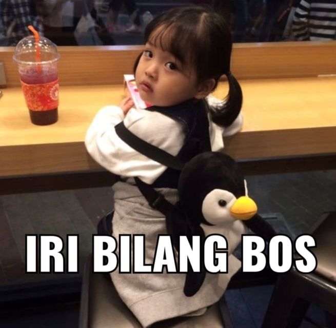 11 Potret Kocak Meme 'Iri Bilang Bos' Ala Warganet. Cara Kreatif buat Balas Nyinyiran Orang~