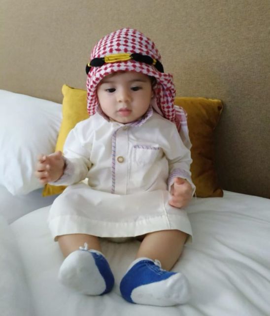 10 Anak Artis yang Dipotret Saat Memakai Baju Koko ini Emang Bikin Gemas. Siap Sambut Lebaran~