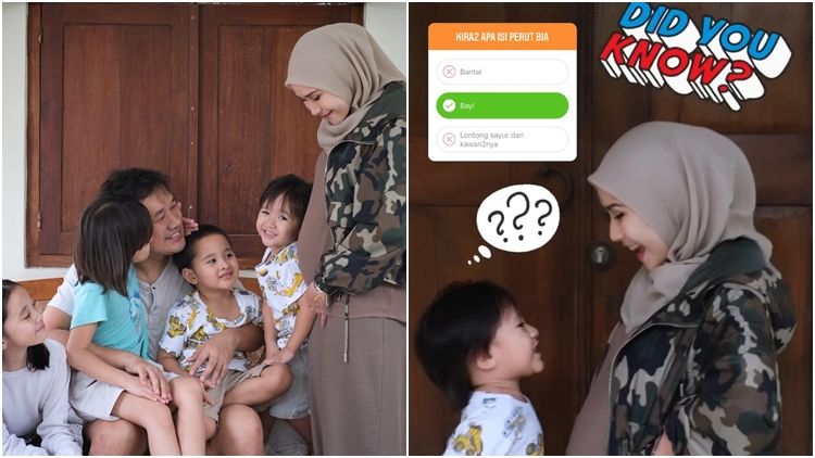 Pamer Perut Buncit Setelah Lebaran, Zaskia Adya Mecca Umumkan Kehamilan ke-5. Selamat!